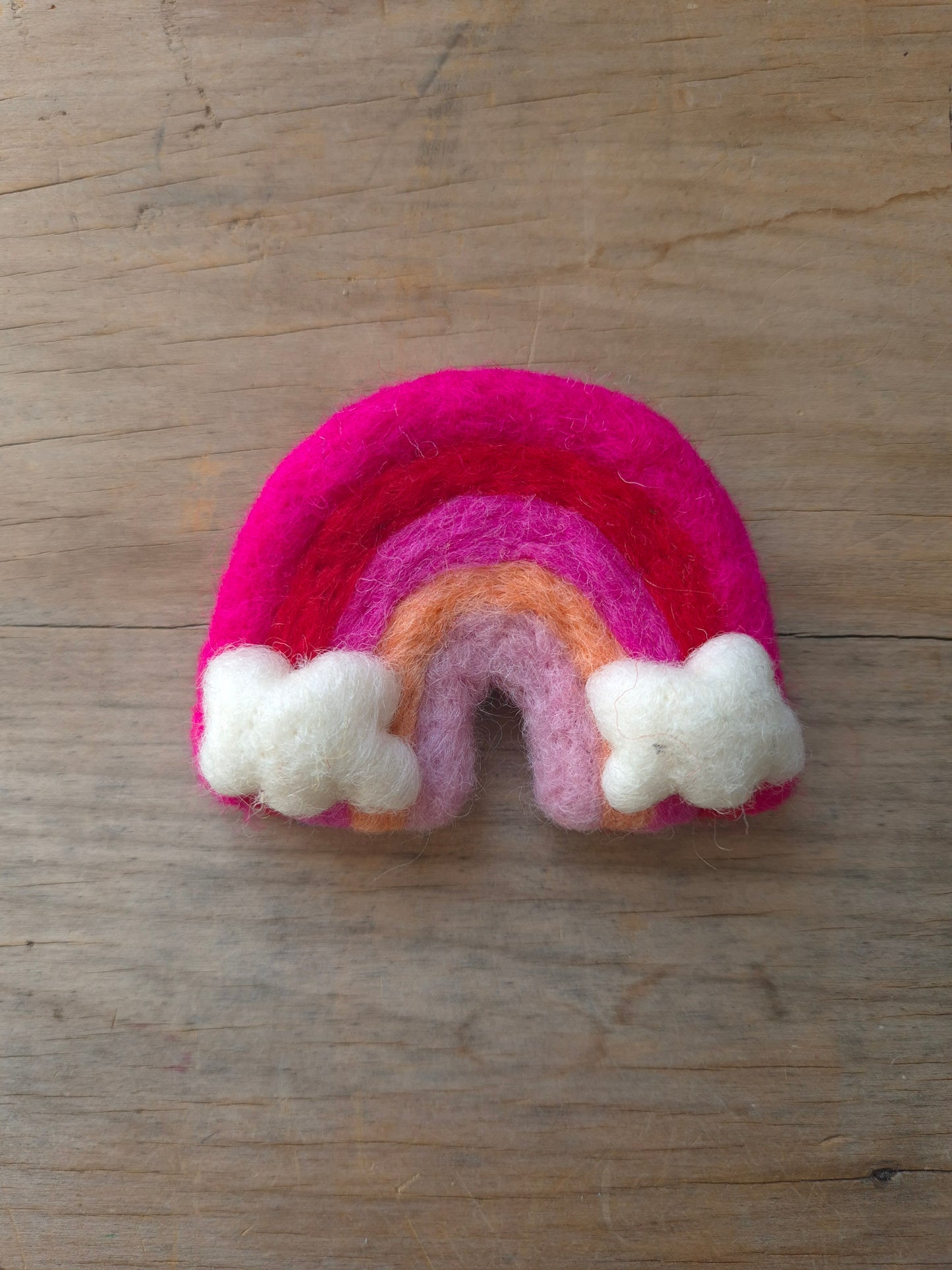 Uenuku Fuscia with Clouds