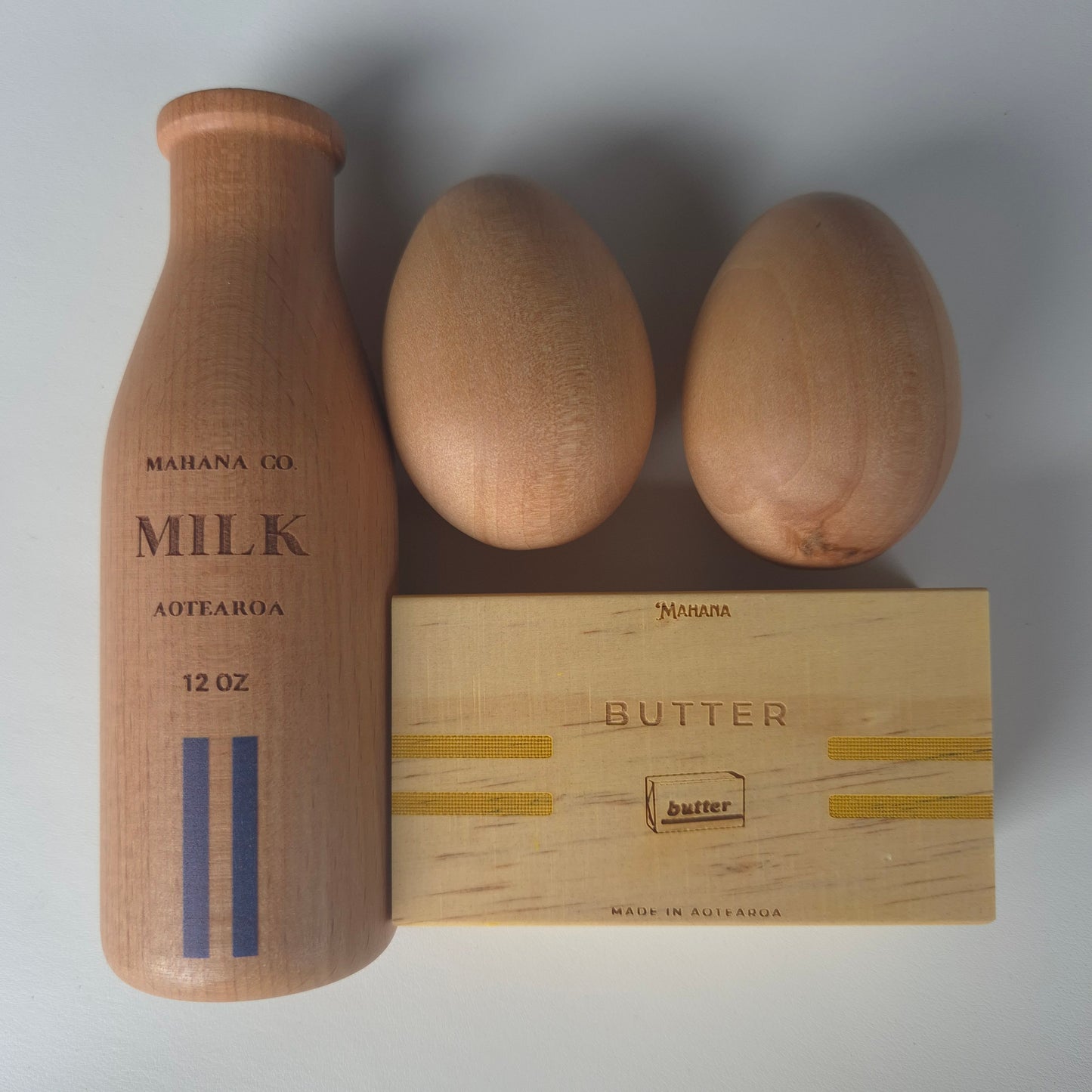 Wood Play Dairy Set