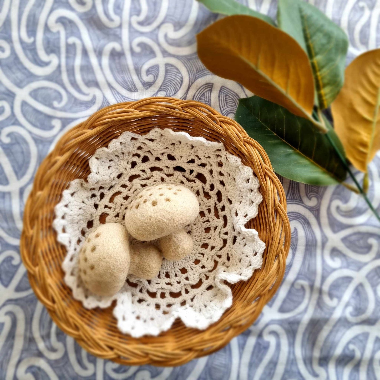 Button Mushroom Set