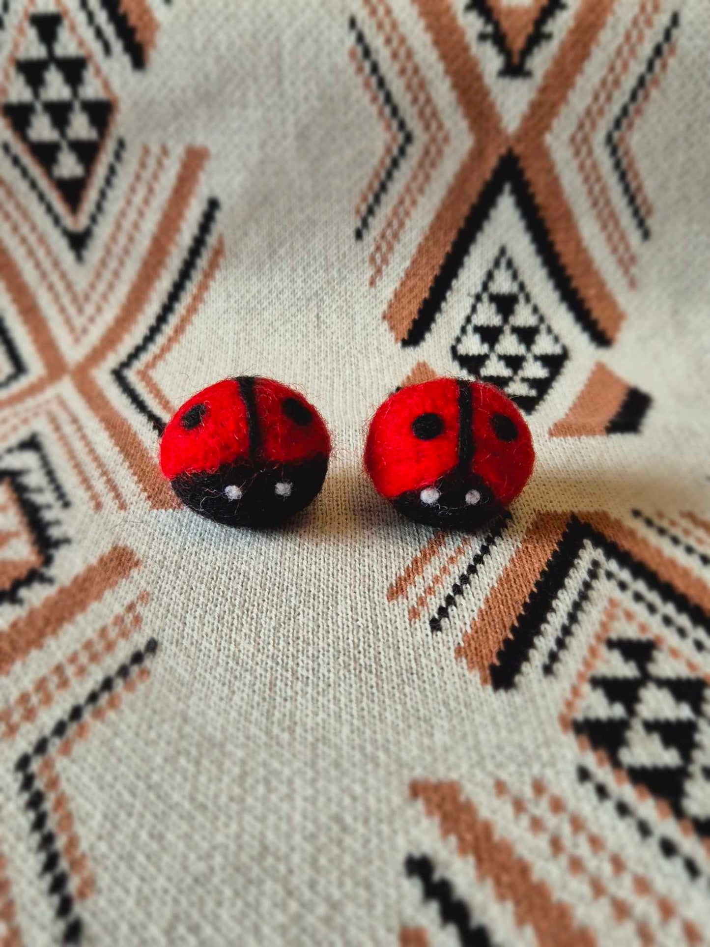 2pc Felt Ladybird Set