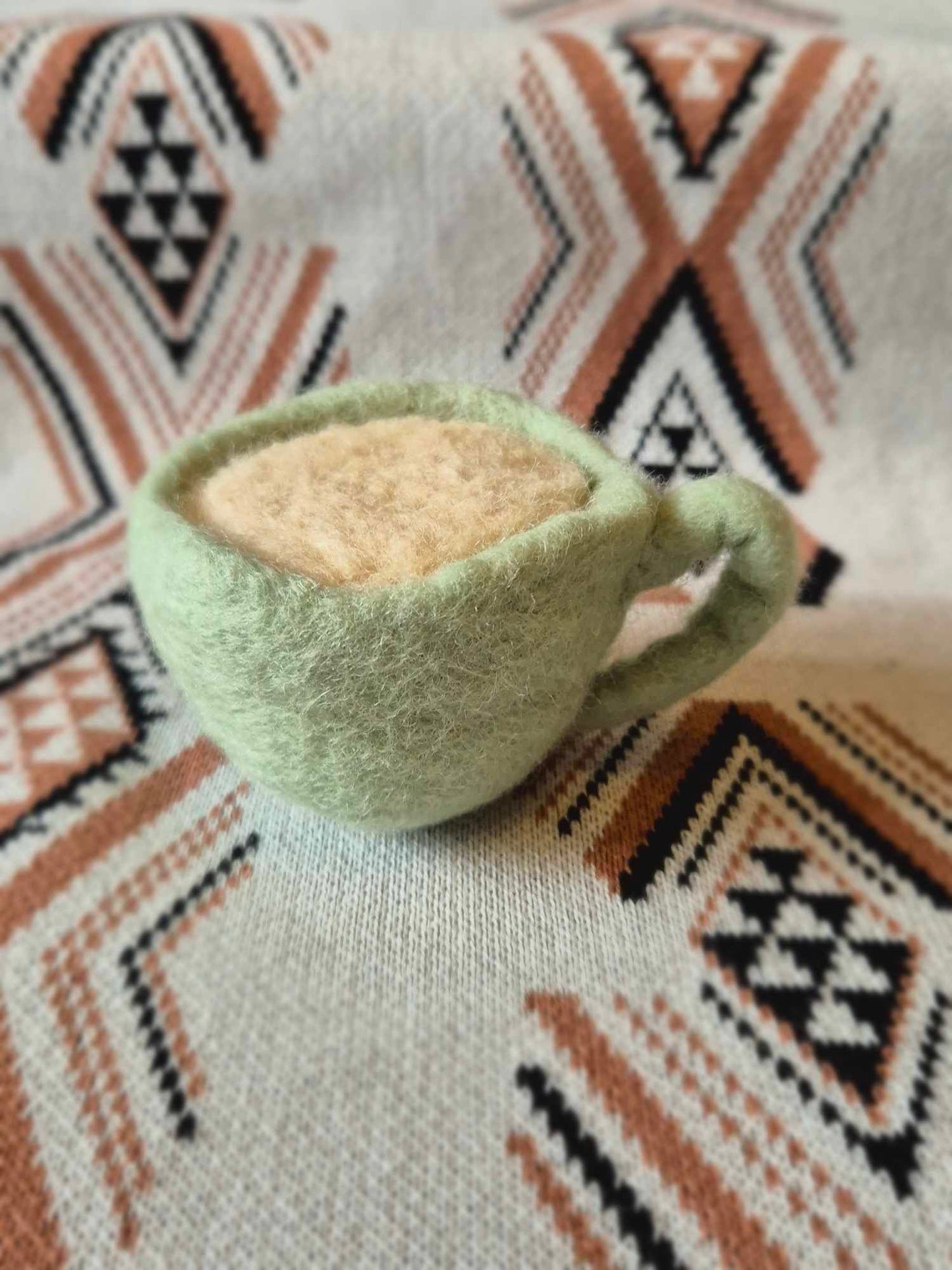 Felt Tea Cup Hot Drink