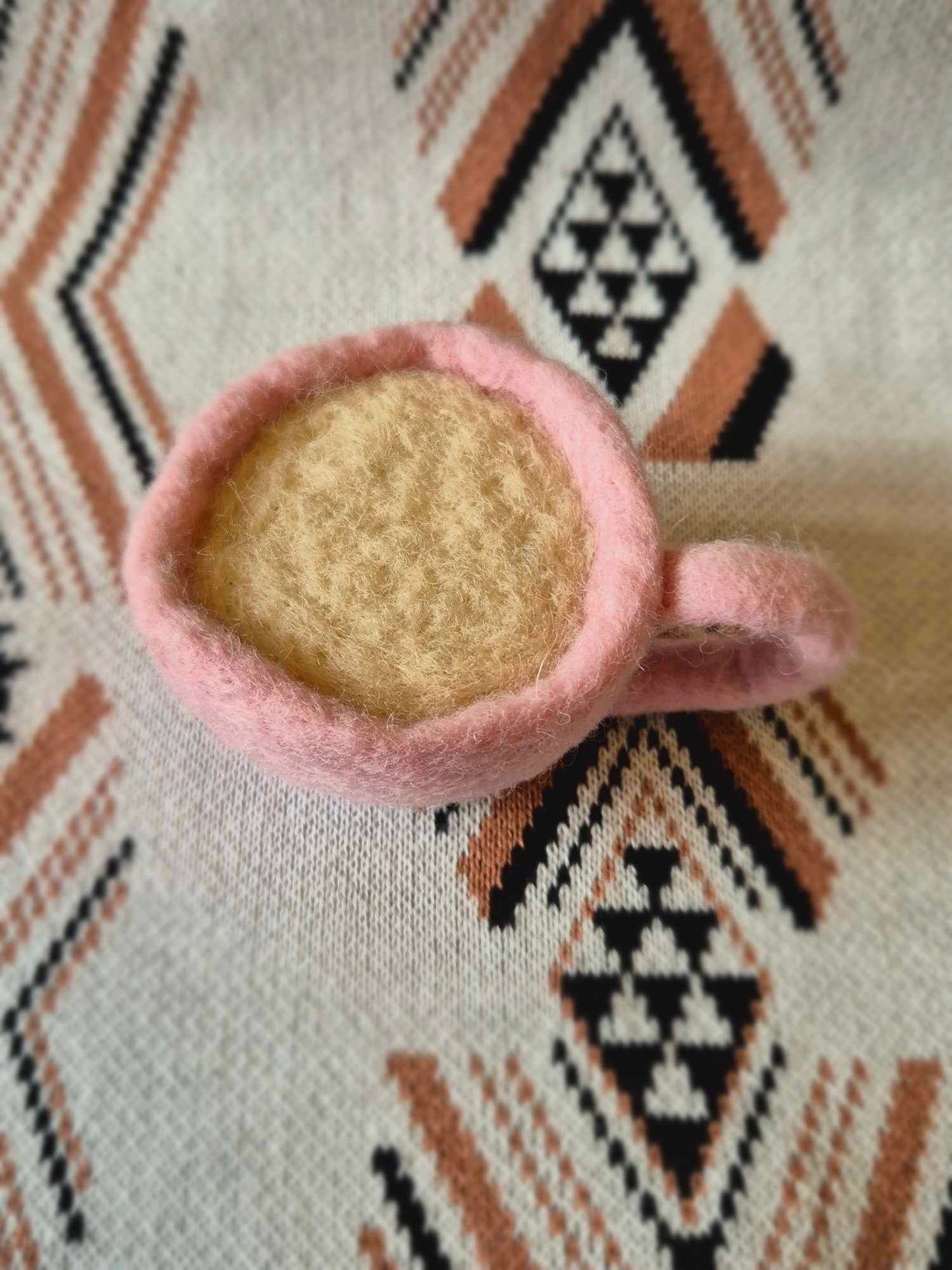 Felt Tea Cup Hot Drink