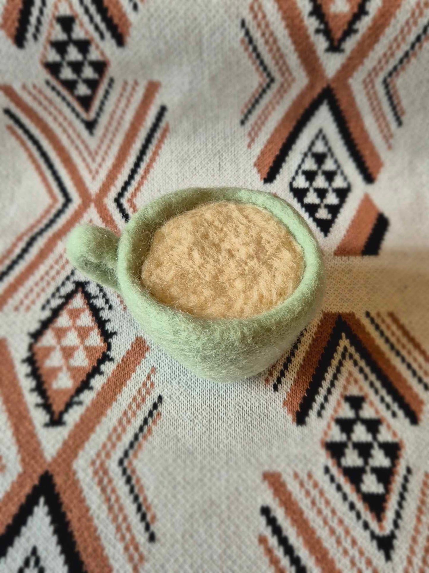 Felt Tea Cup Hot Drink