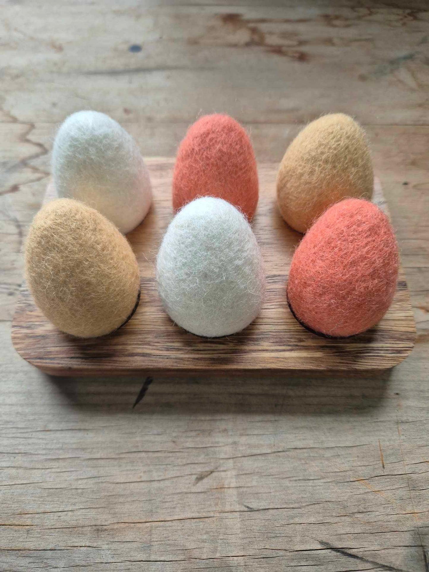 6pc Felt Eggs Set