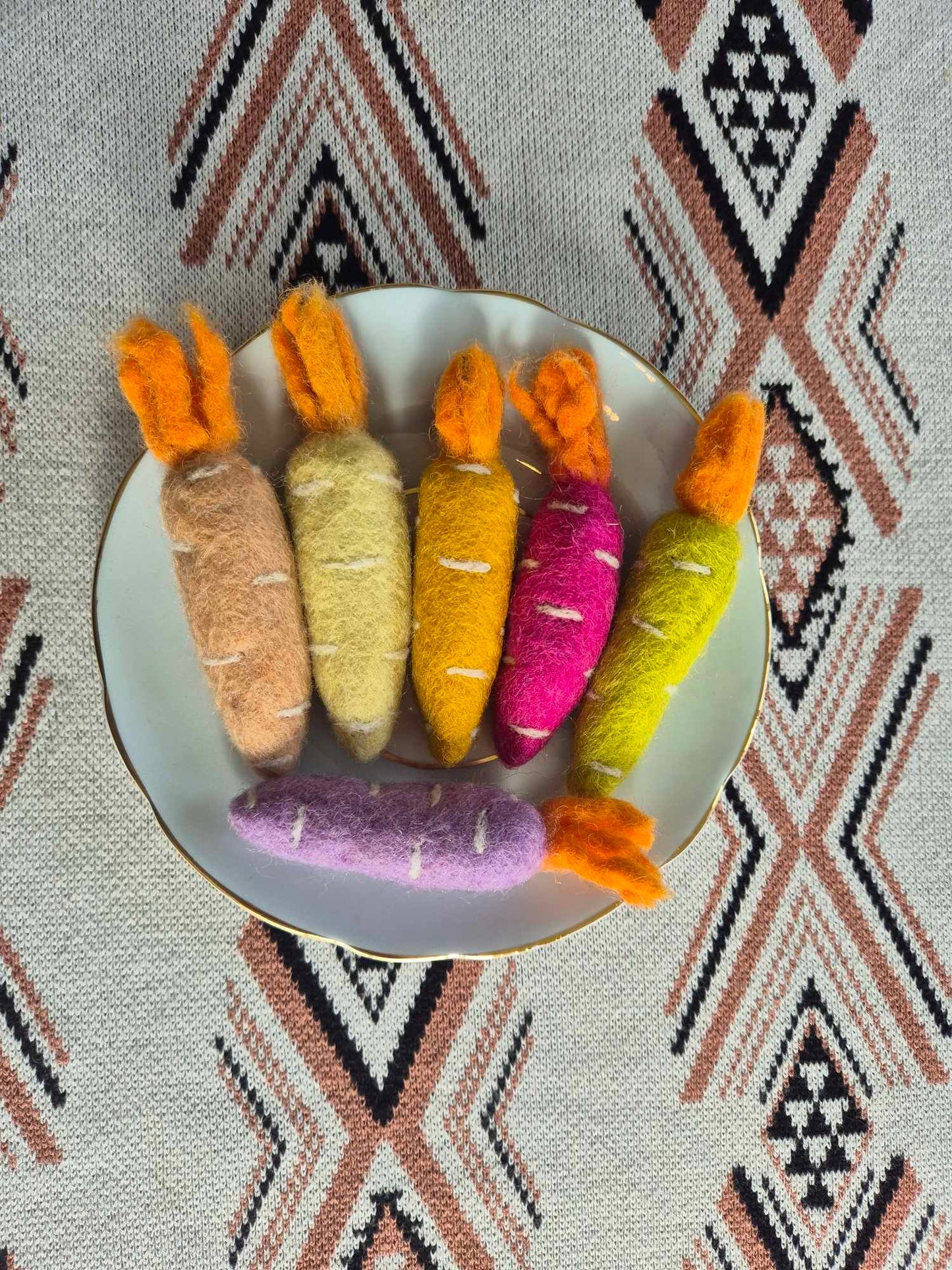 Mini Rainbow Carrot Set