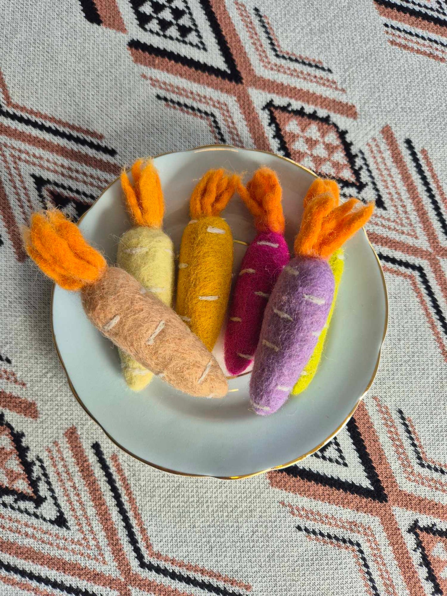 Mini Rainbow Carrot Set