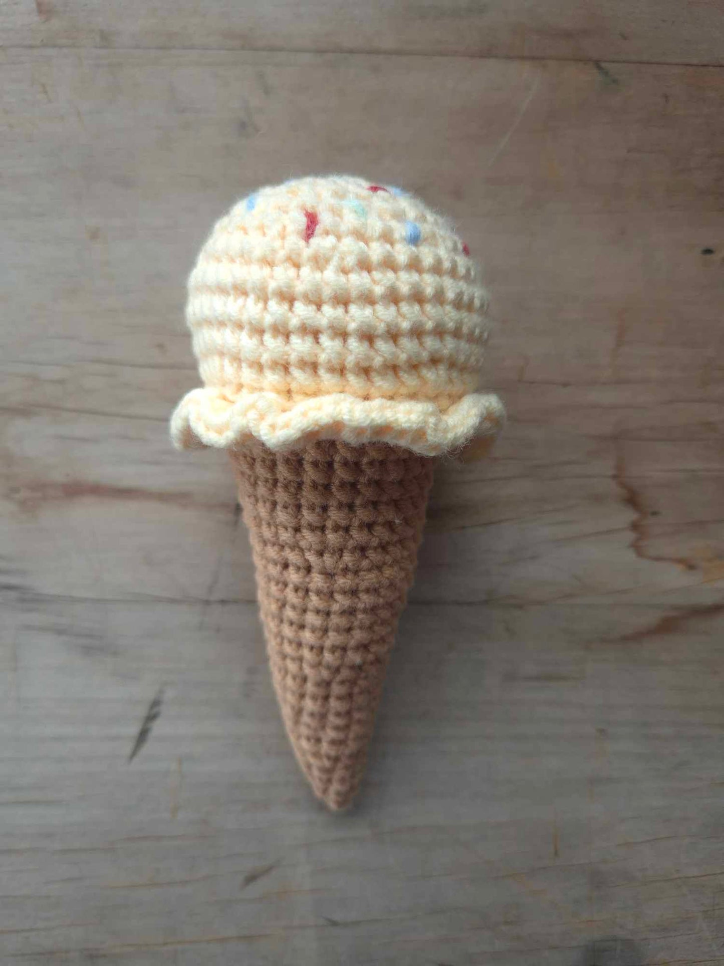 Crochet Ice-Cream Single