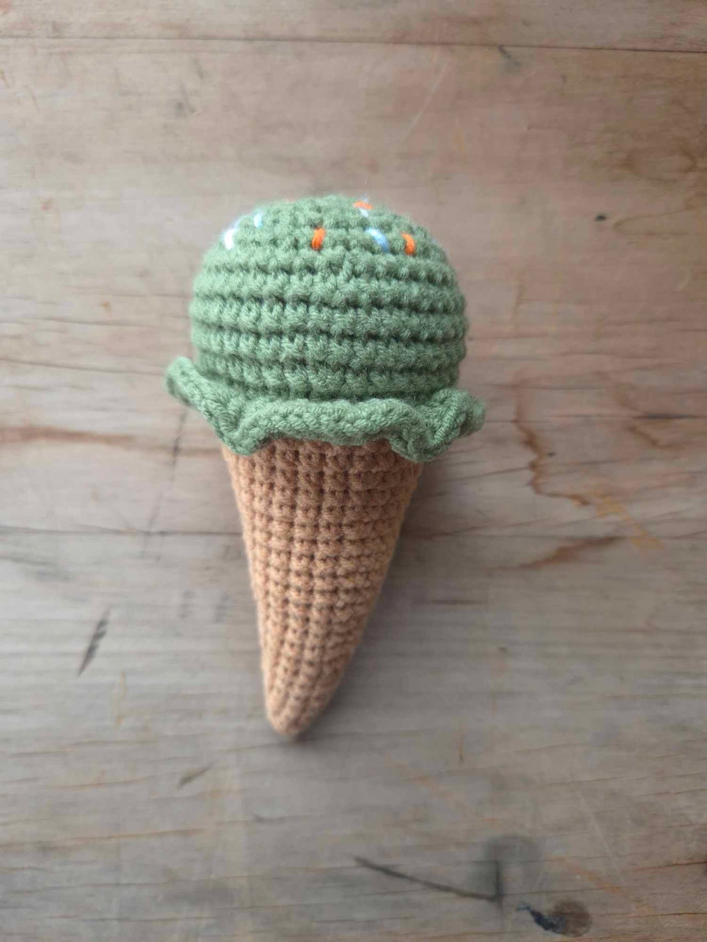 Crochet Ice-Cream Single