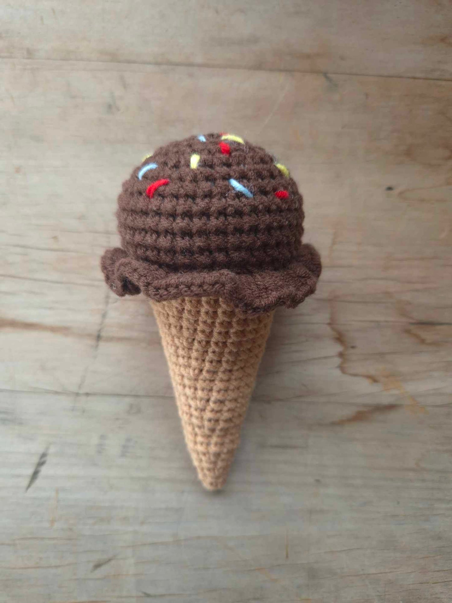 Crochet Ice-Cream Single