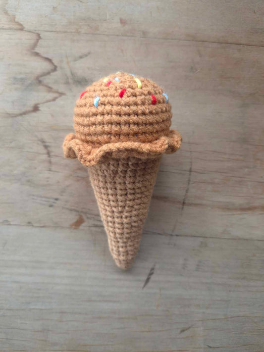 Crochet Ice-Cream Single