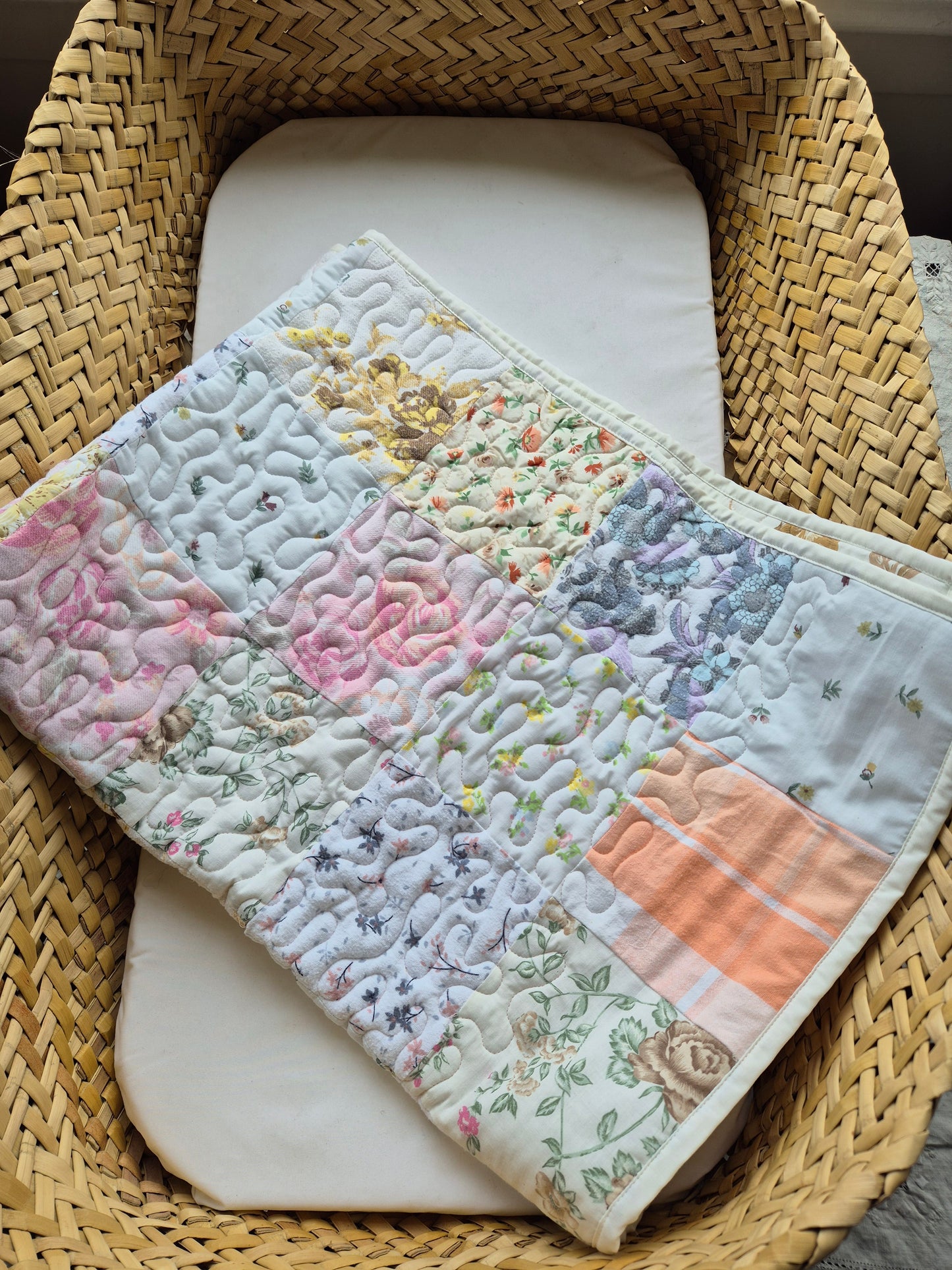 Vintage Baby Patch Quilt