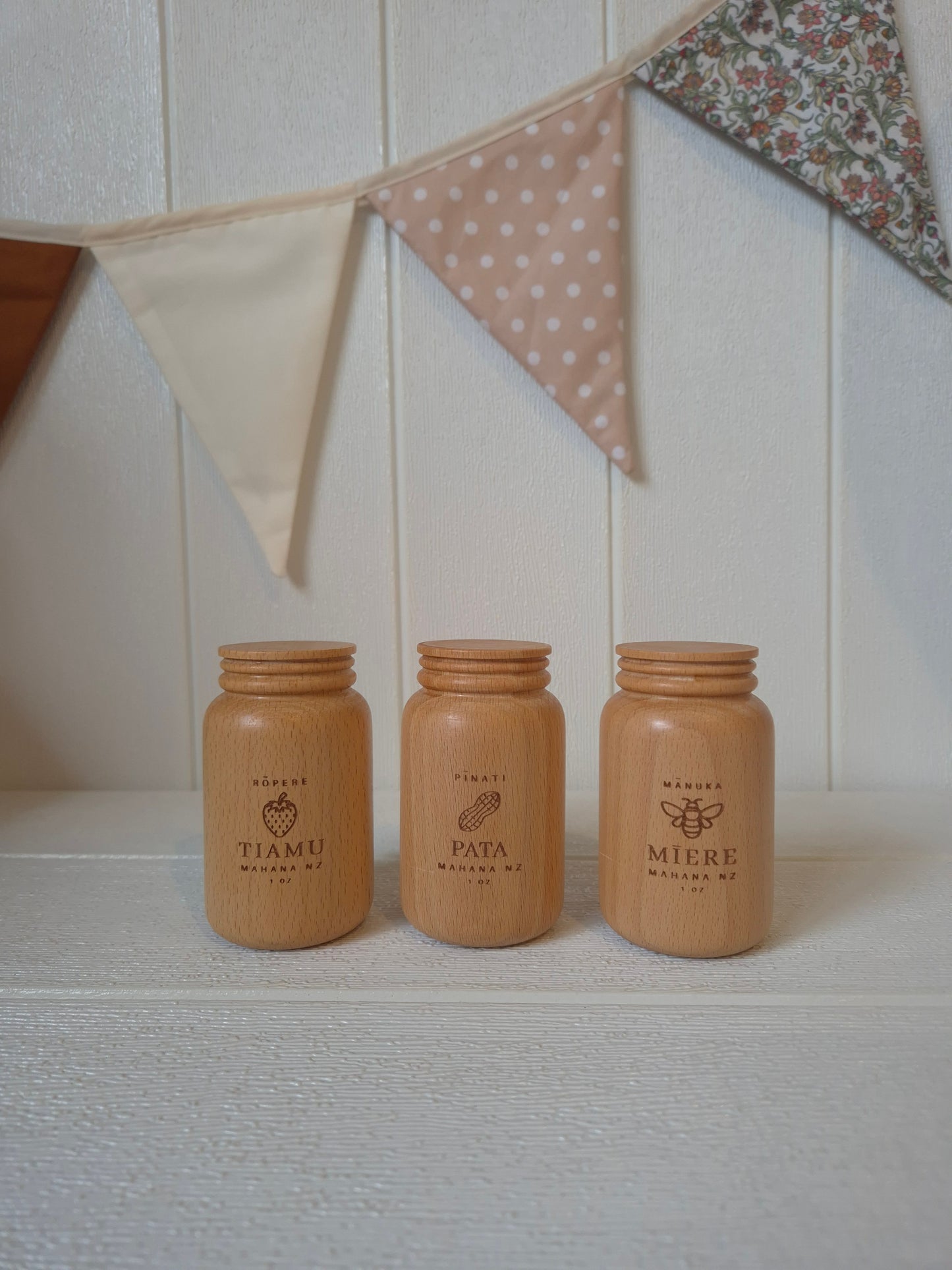 Te Reo Māori Pantry Jar Set