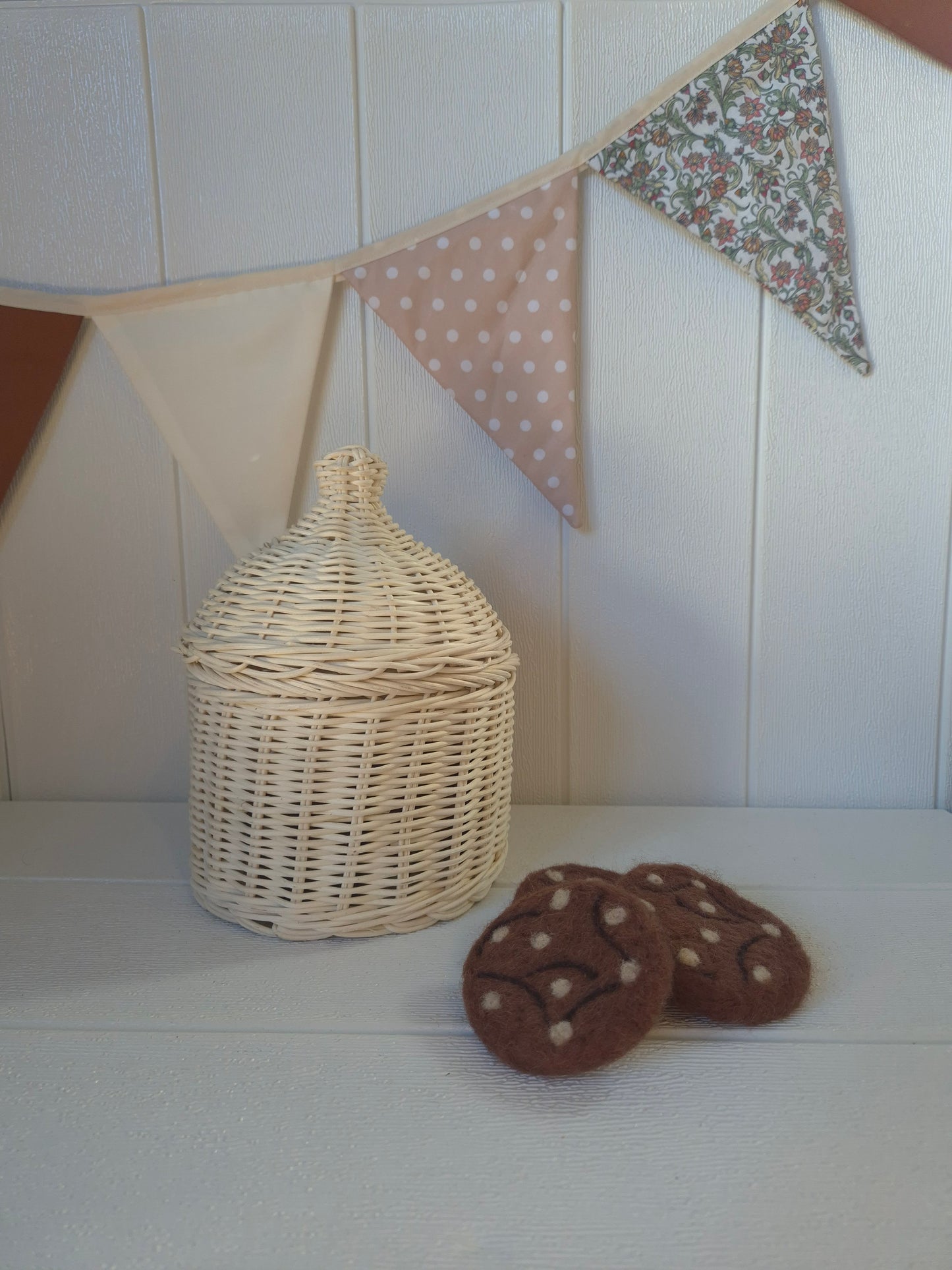 Rattan Cookie Jar Seconds