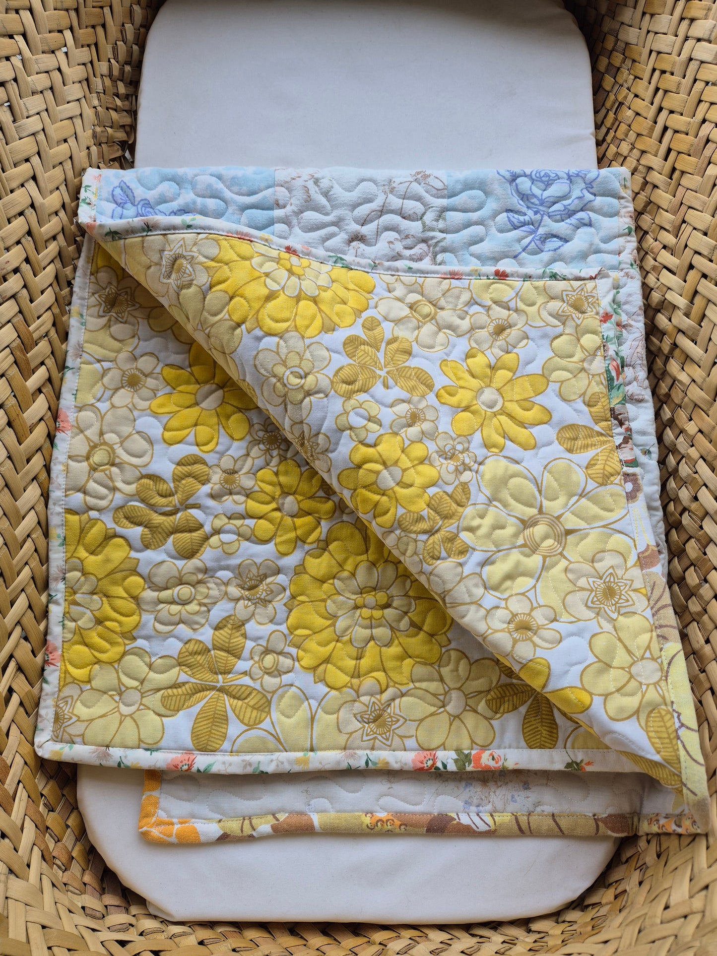 Vintage Baby Patch Quilt