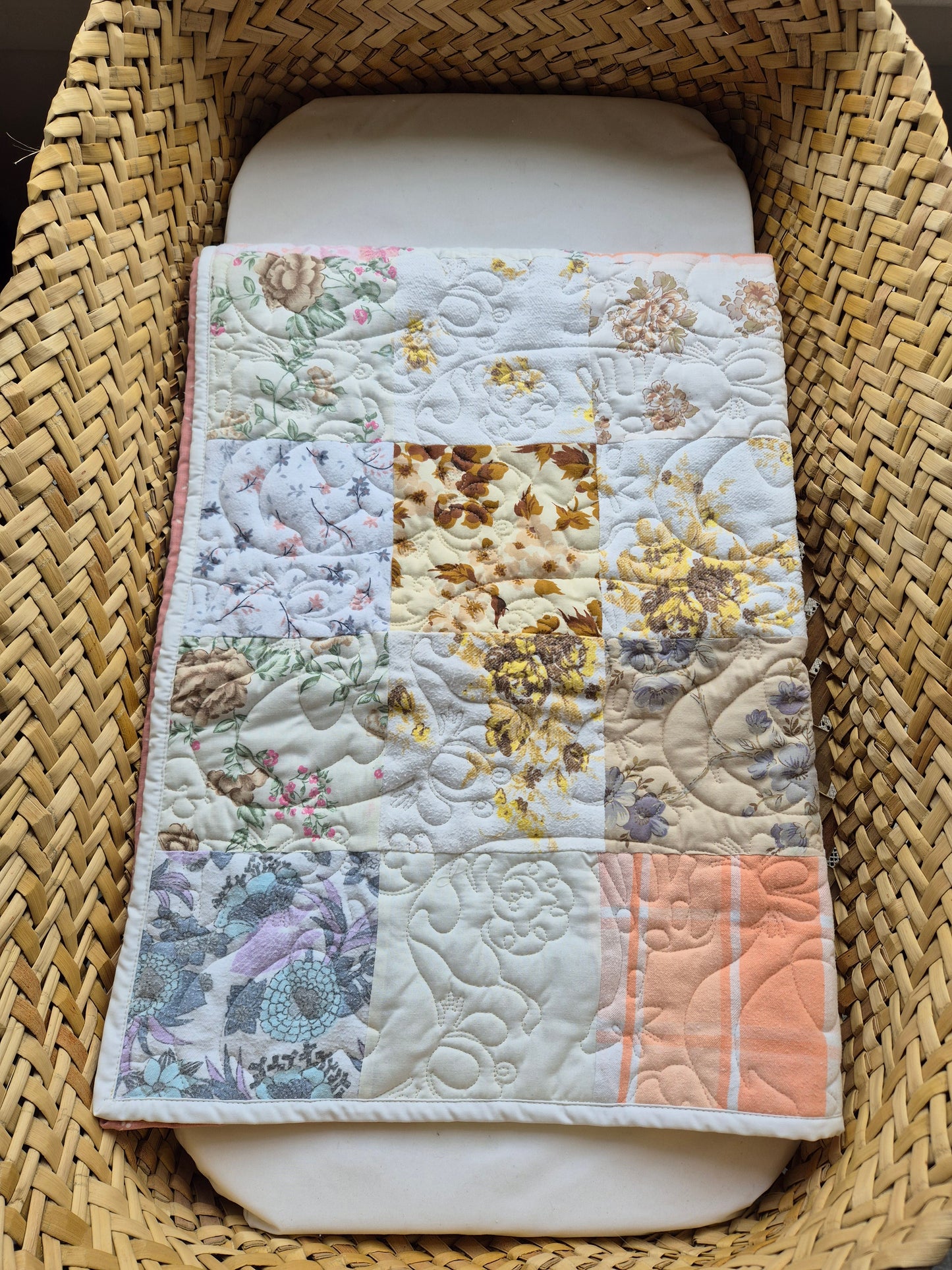 Vintage Baby Patch Quilt