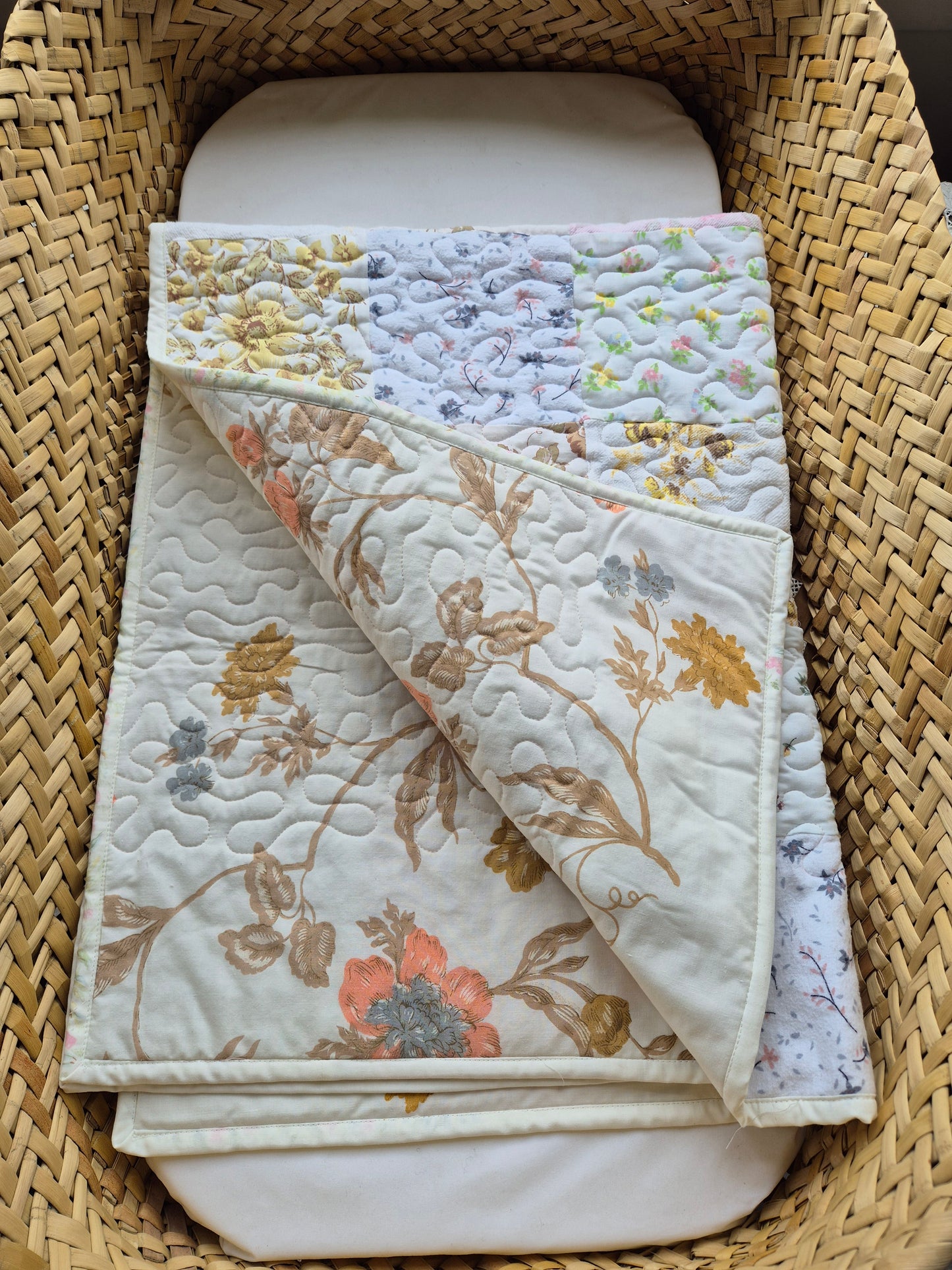 Vintage Baby Patch Quilt