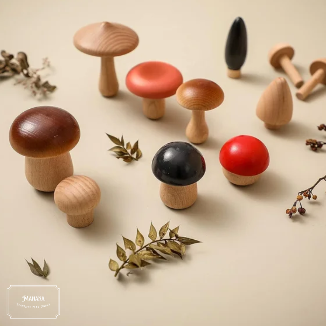 Wild Forest Mushroom Set