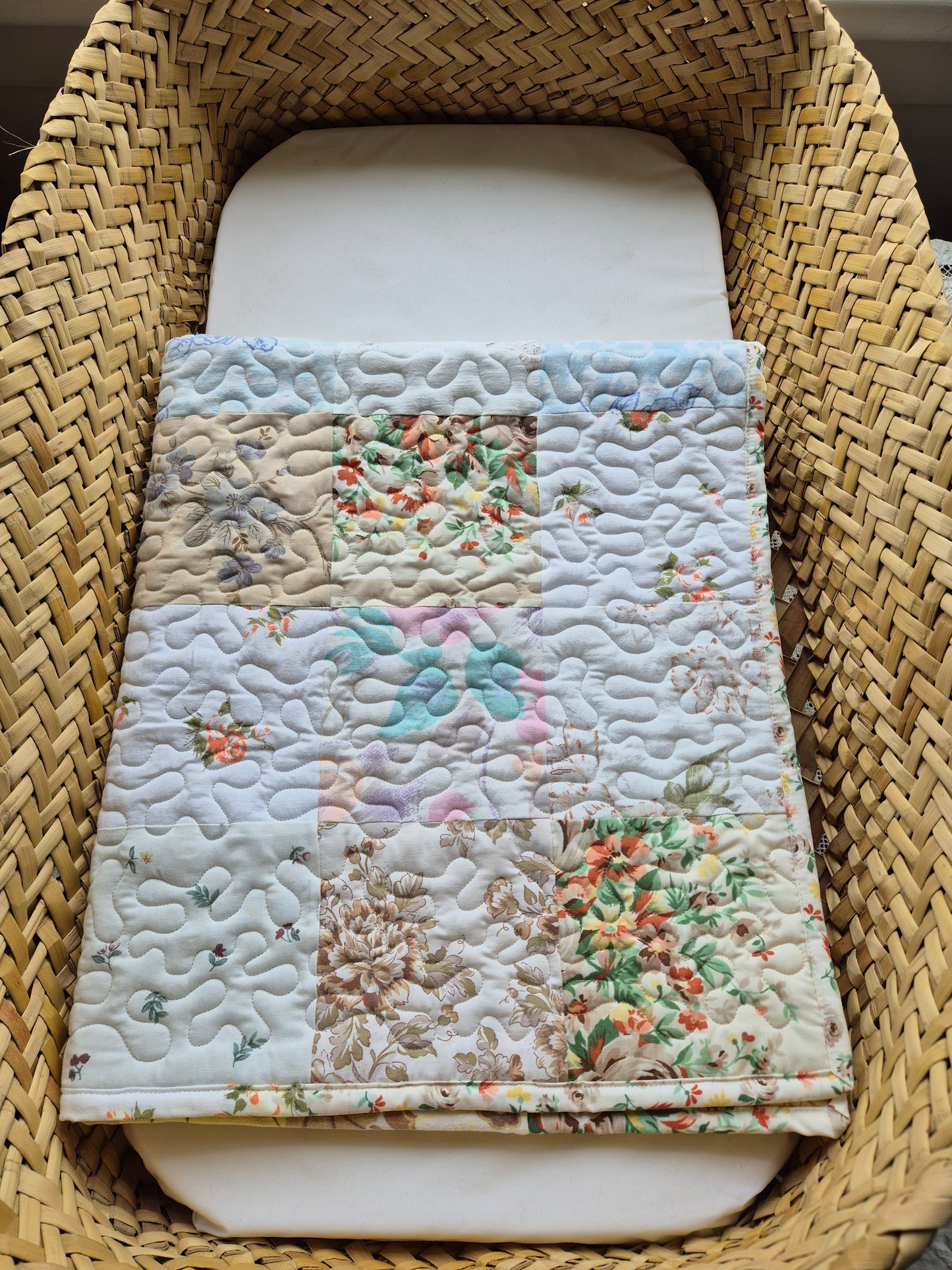 Vintage Baby Patch Quilt