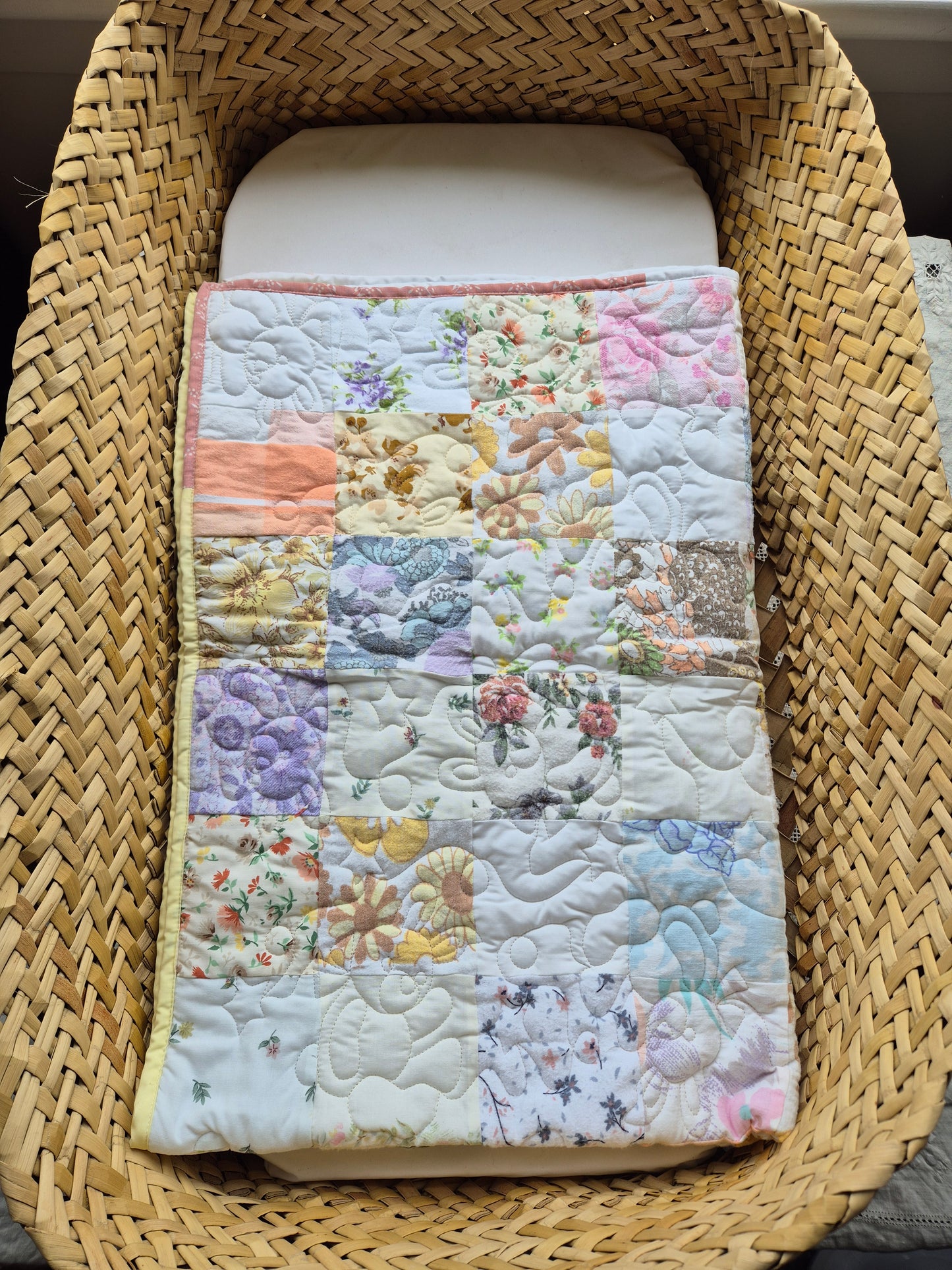 Vintage Baby Patch Quilt