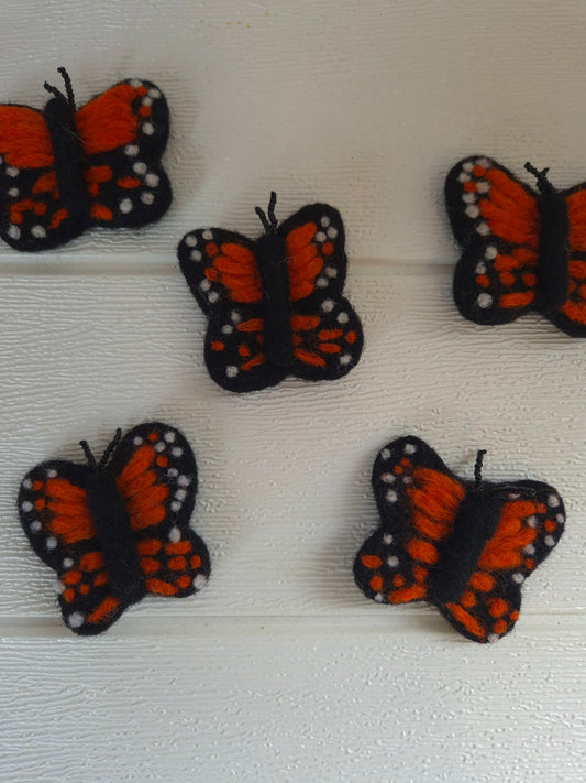Felt Monarch Butterfly