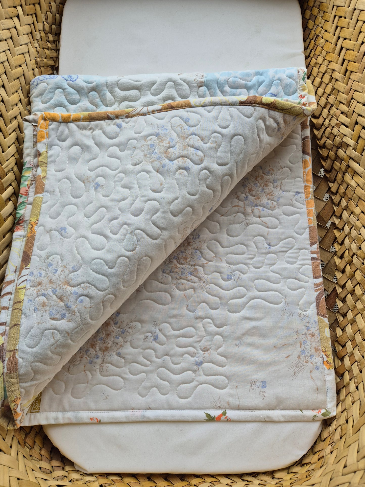 Vintage Baby Patch Quilt