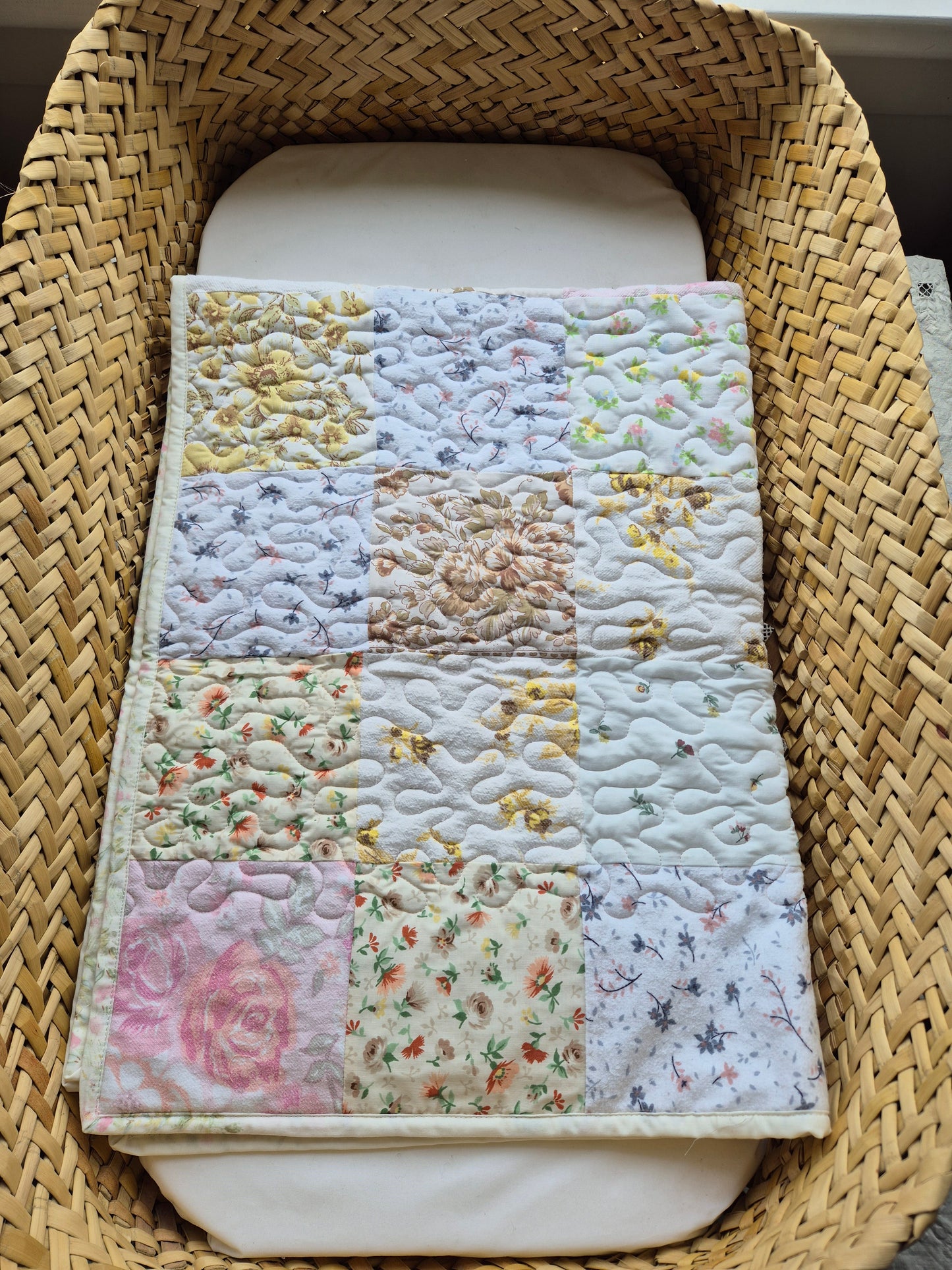 Vintage Baby Patch Quilt