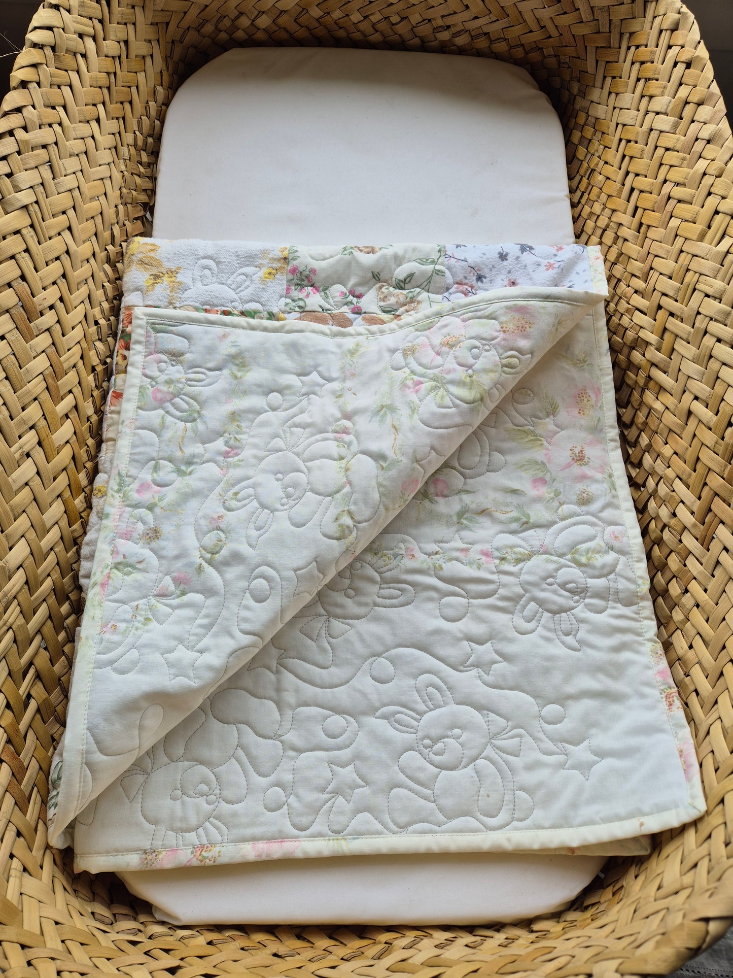 Vintage Baby Patch Quilt