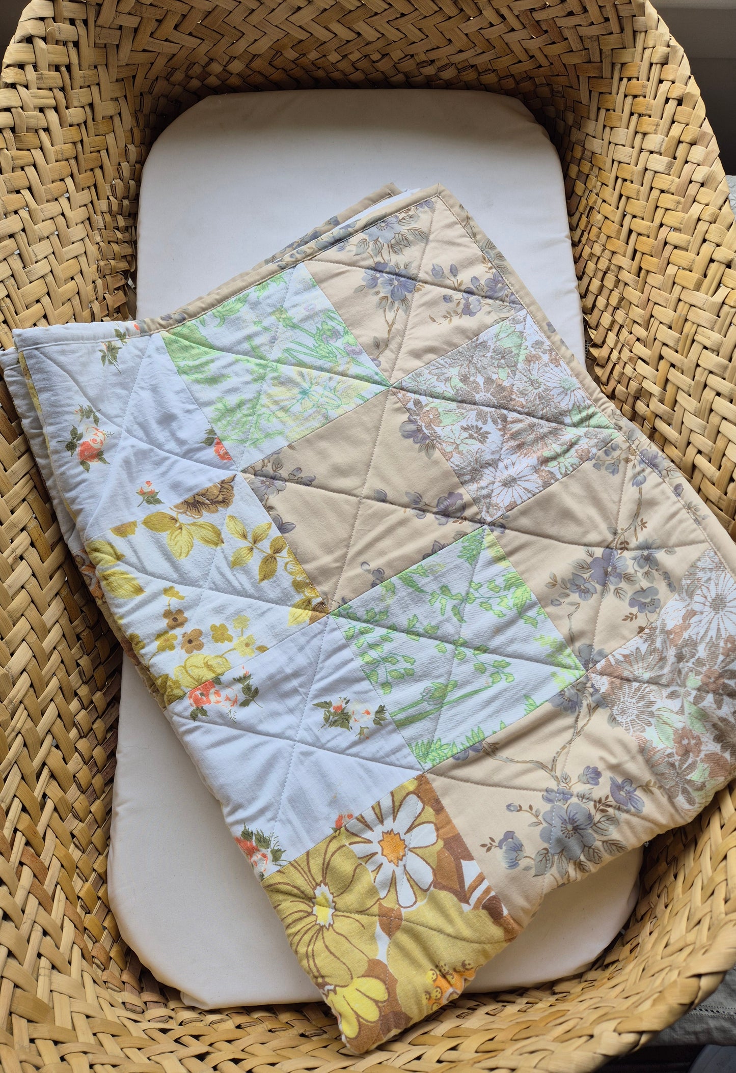 Vintage Baby Patch Quilt