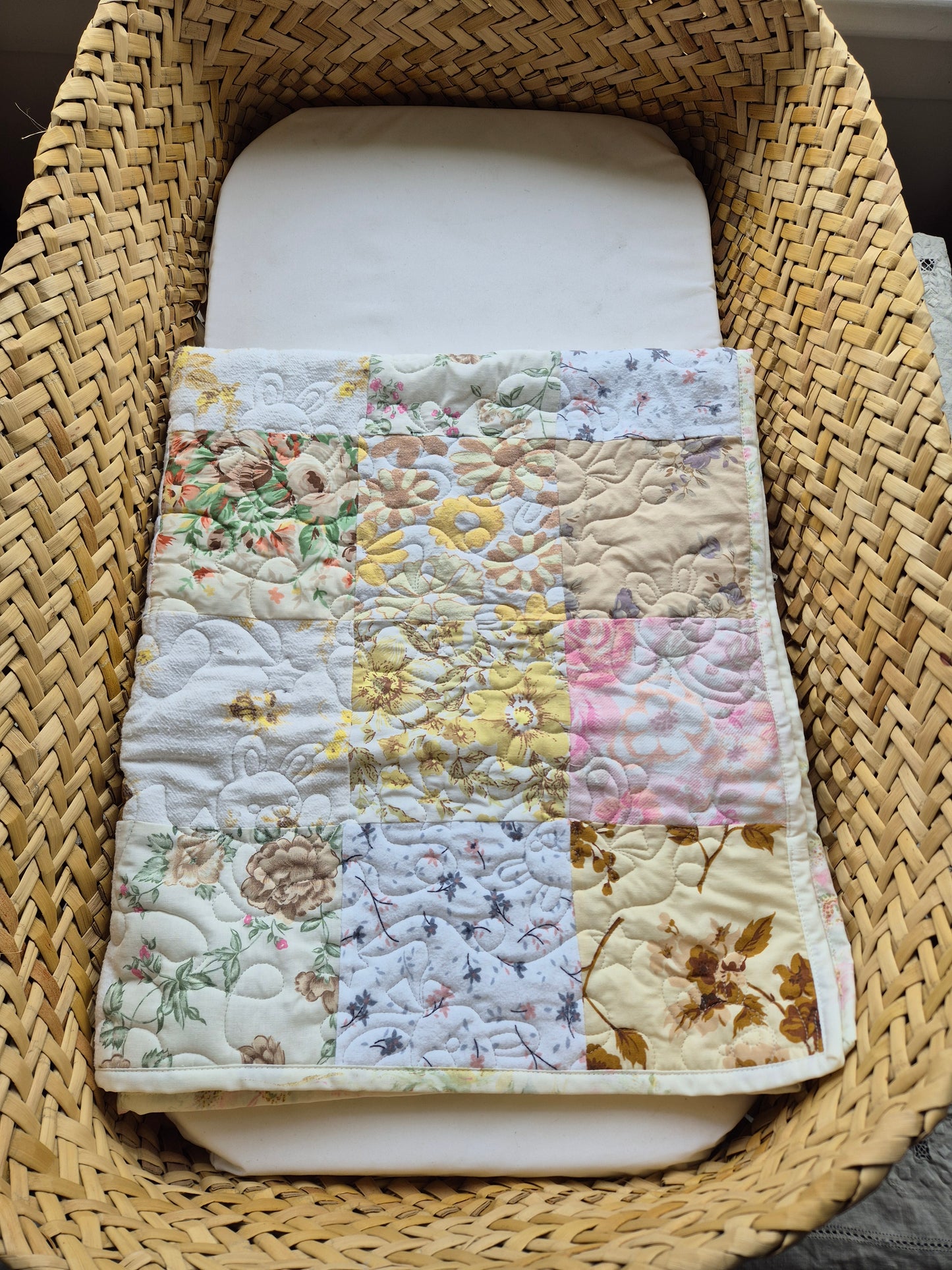 Vintage Baby Patch Quilt