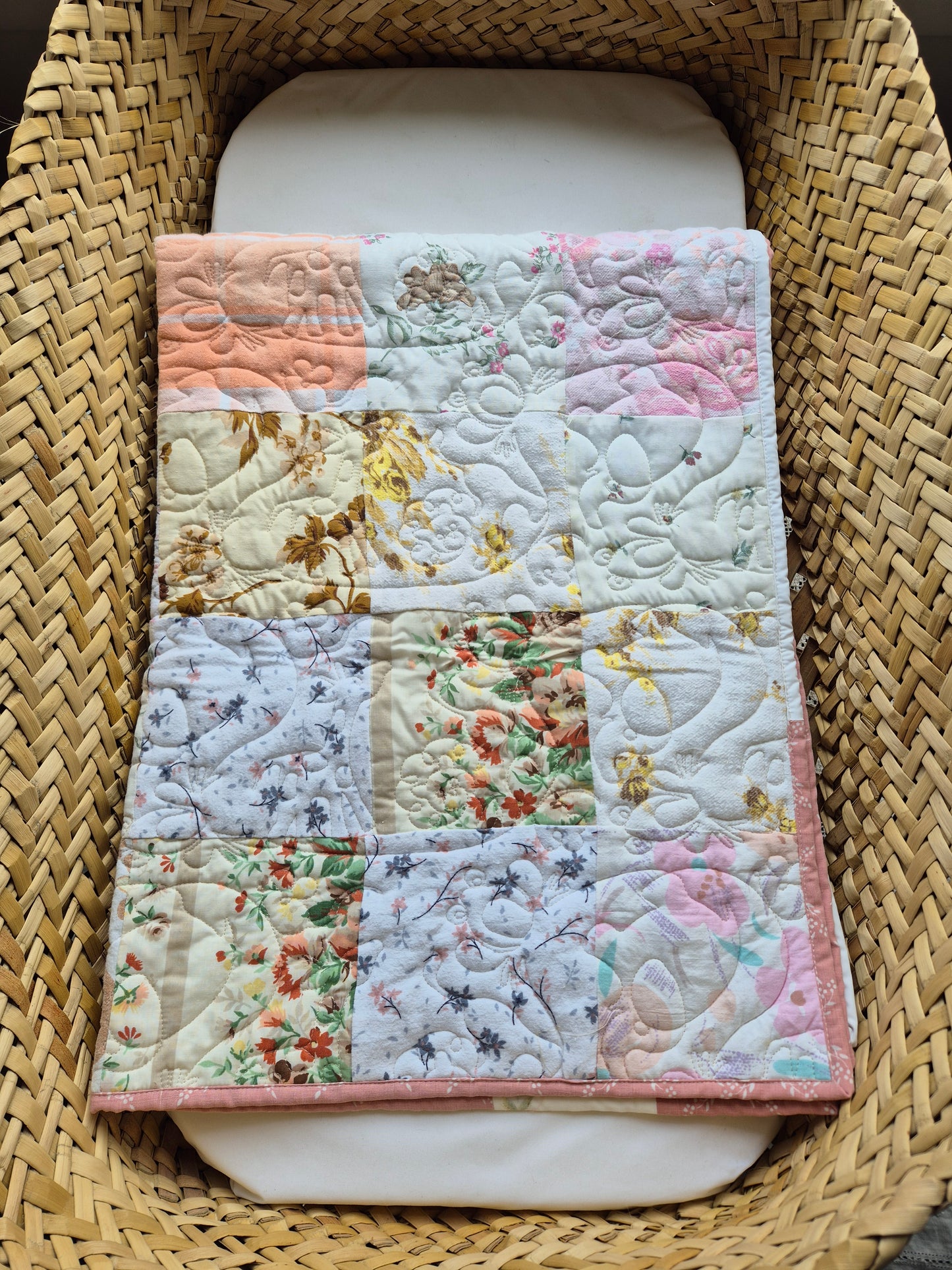 Vintage Baby Patch Quilt