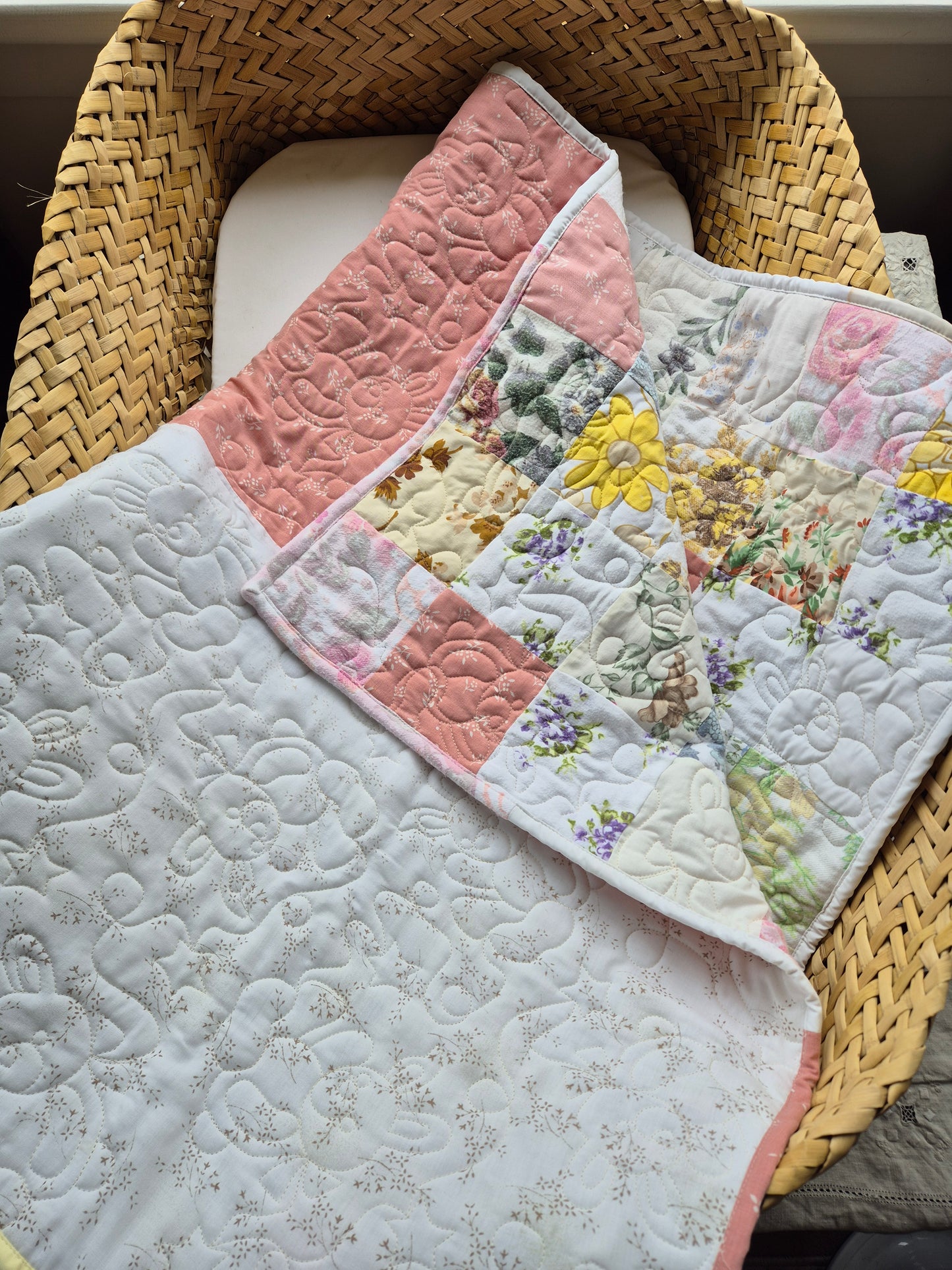 Vintage Baby Patch Quilt