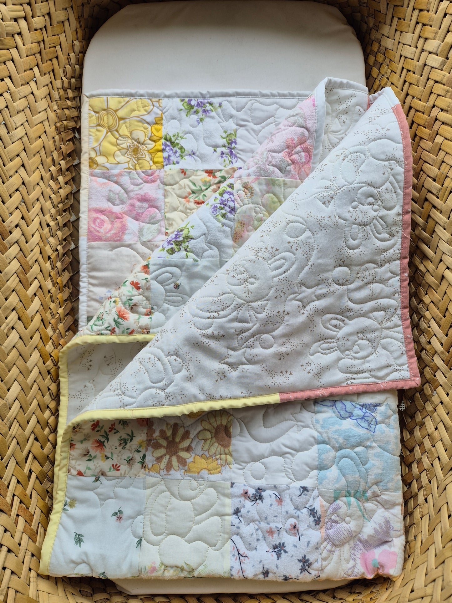 Vintage Baby Patch Quilt