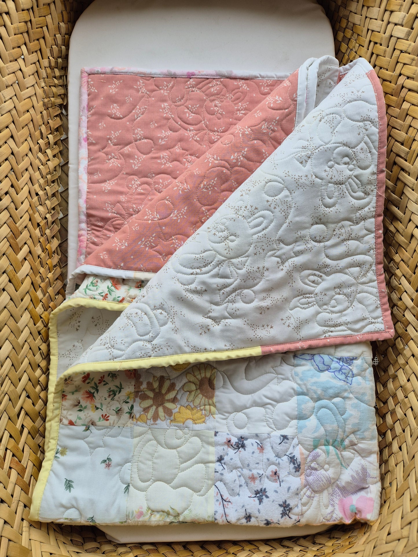 Vintage Baby Patch Quilt