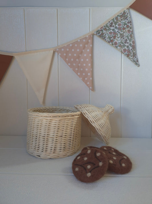 Rattan Cookie Jar Seconds