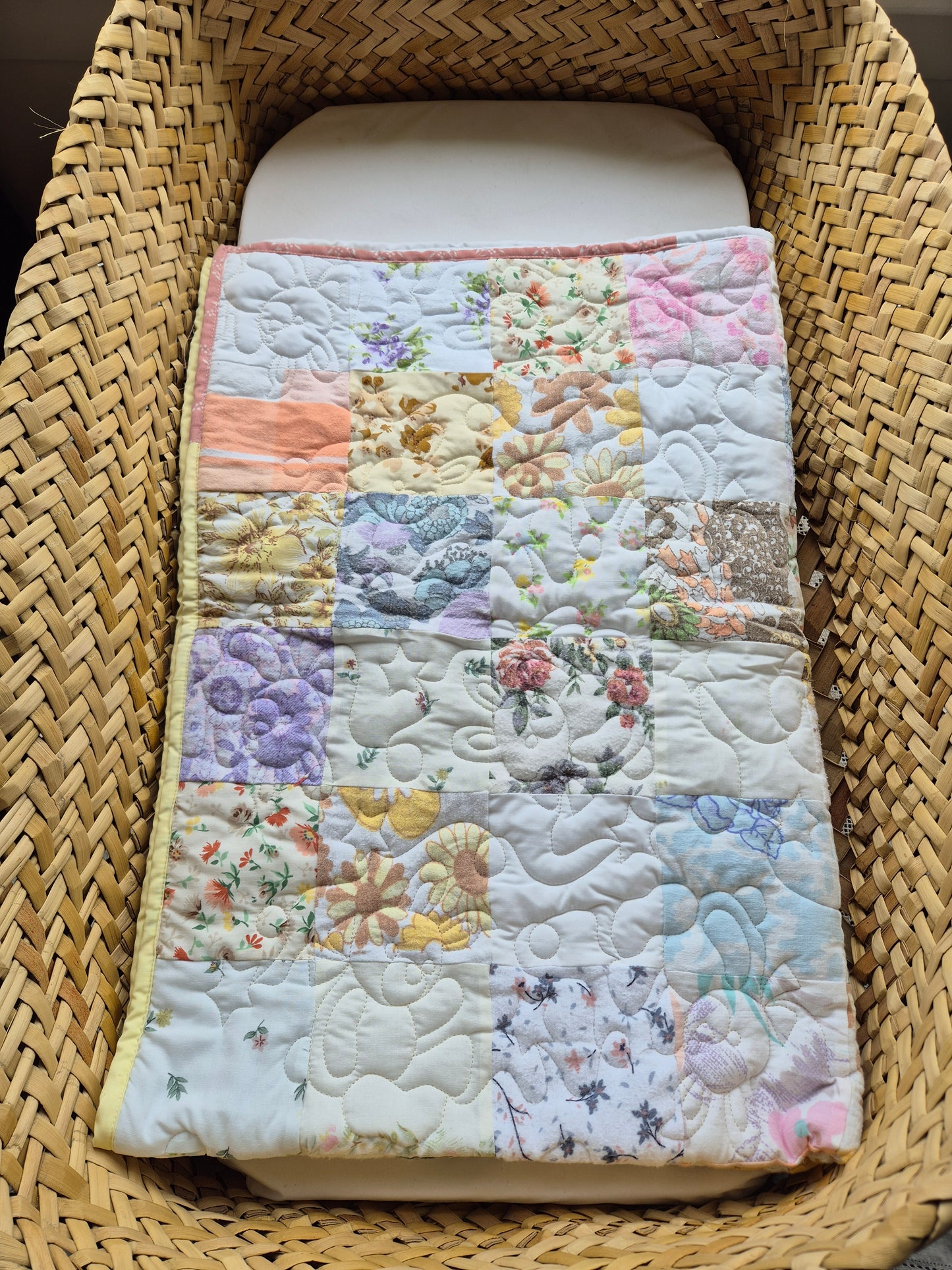 Vintage Baby Patch Quilt